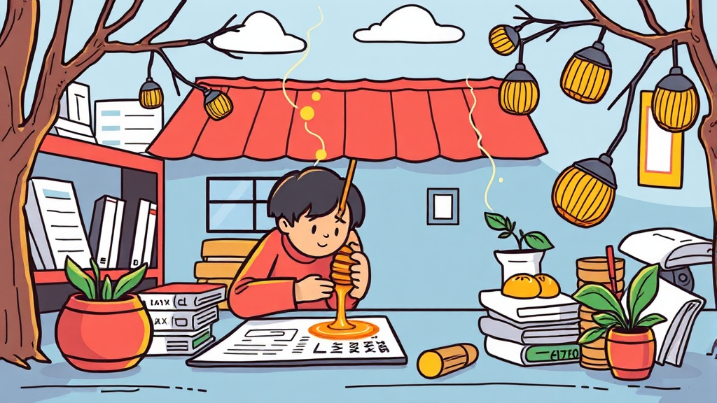 놓치면 손해! 종합소득세 절세 꿀팁 대방출 (cartoon 스타일)