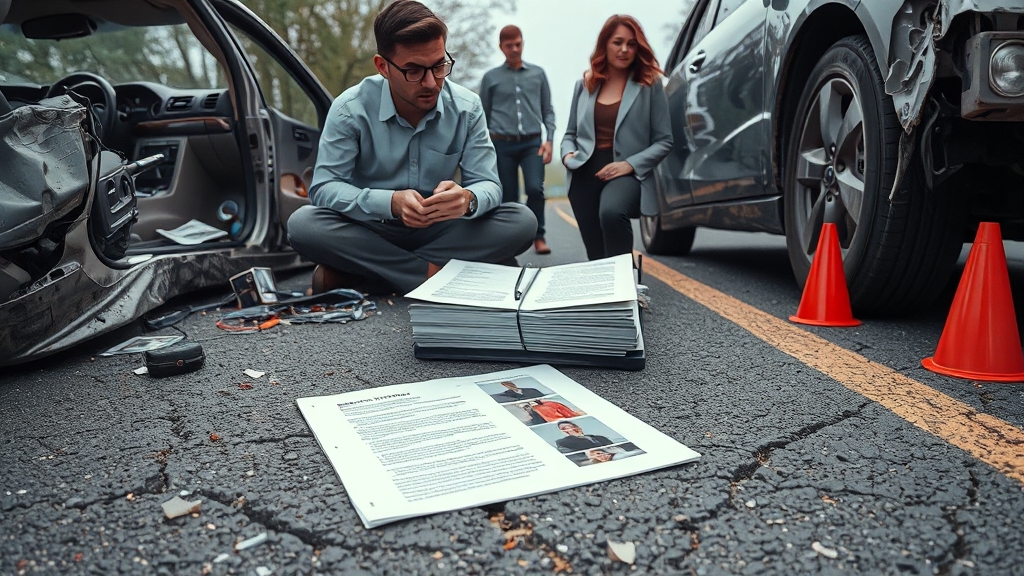 사고 초기, 어떻게 대처해야 할까요? (realistic 스타일)