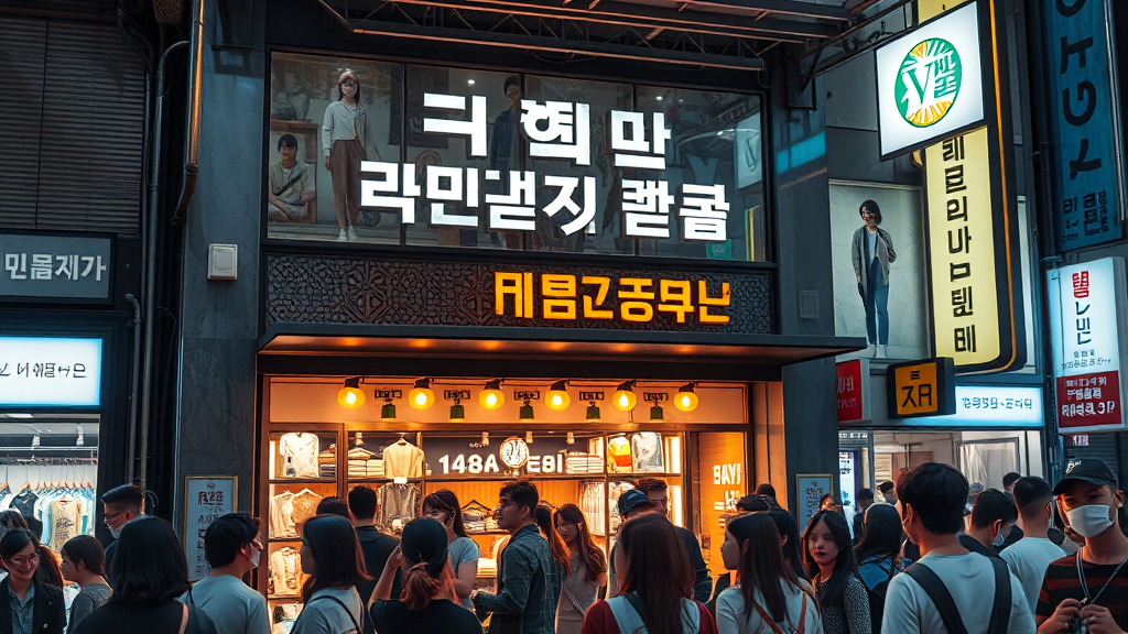 팝업 스토어 기본 정보 (realistic 스타일)