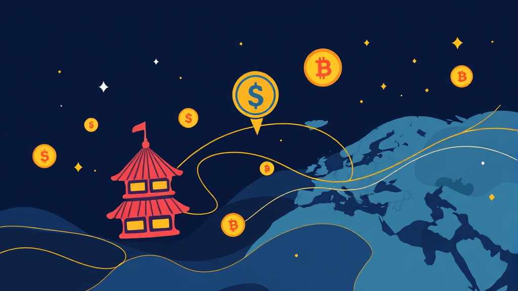 국제 송금, 왜 스테이블코인인가? (illustration 스타일)