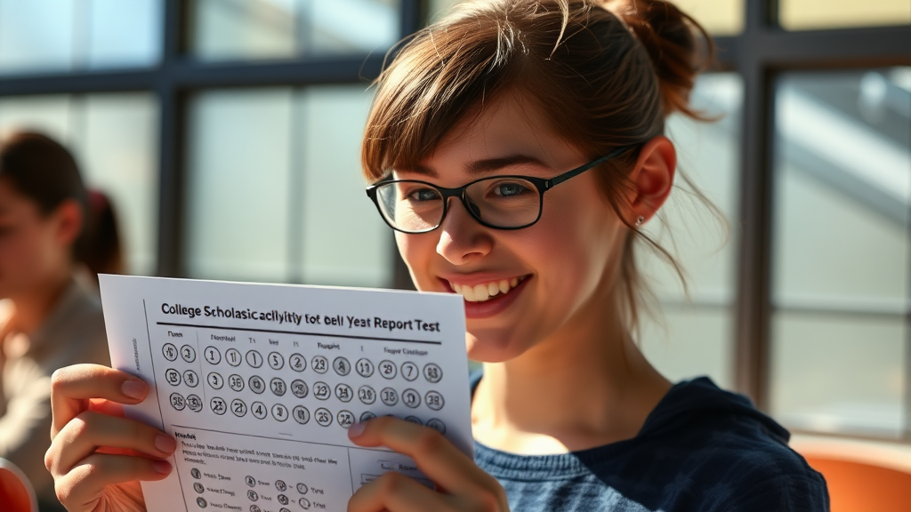 온라인 성적표 상세 조회 (realistic 스타일)