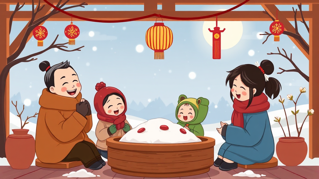 2025년 애동지, 언제일까요? (cartoon 스타일)