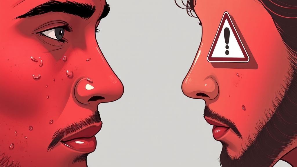 비립종, 자가 제거는 위험할까요? (illustration 스타일)