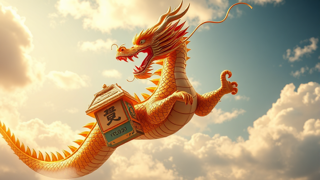 용띠 운세 (realistic 스타일)