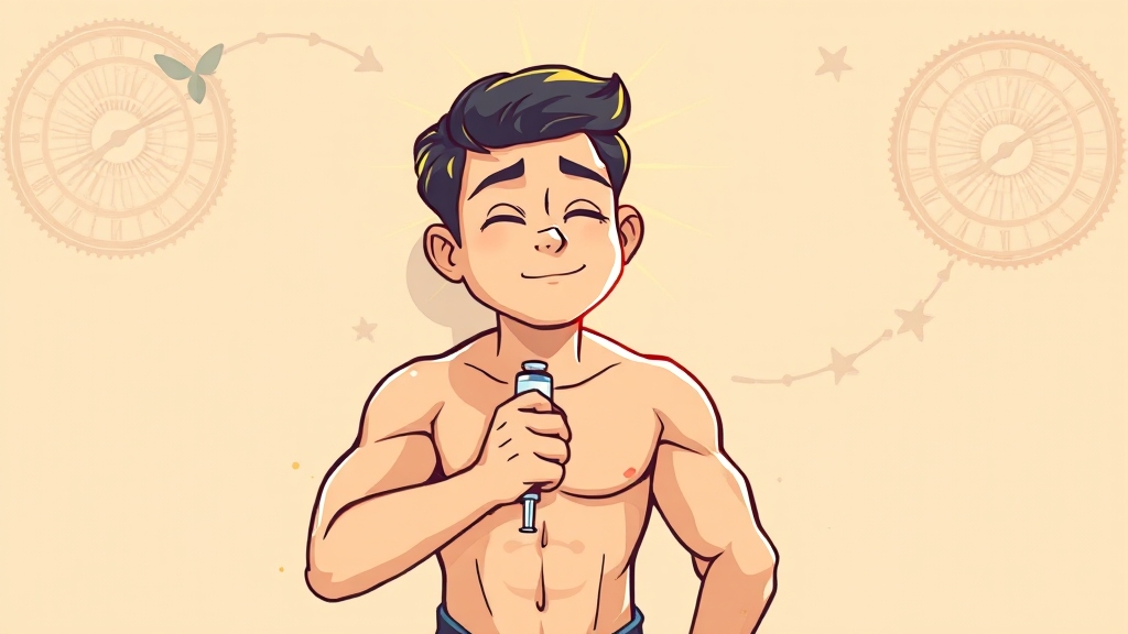 파상풍 예방접종 필요성과 효과 (cartoon 스타일)