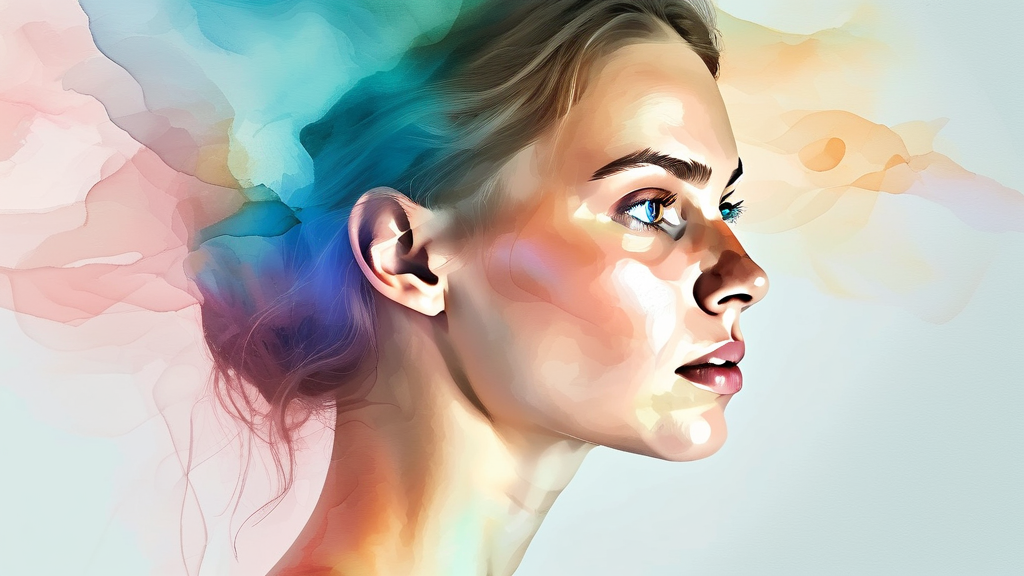 골반염과 유사한 질환: 방광염과 질염 (watercolor 스타일)