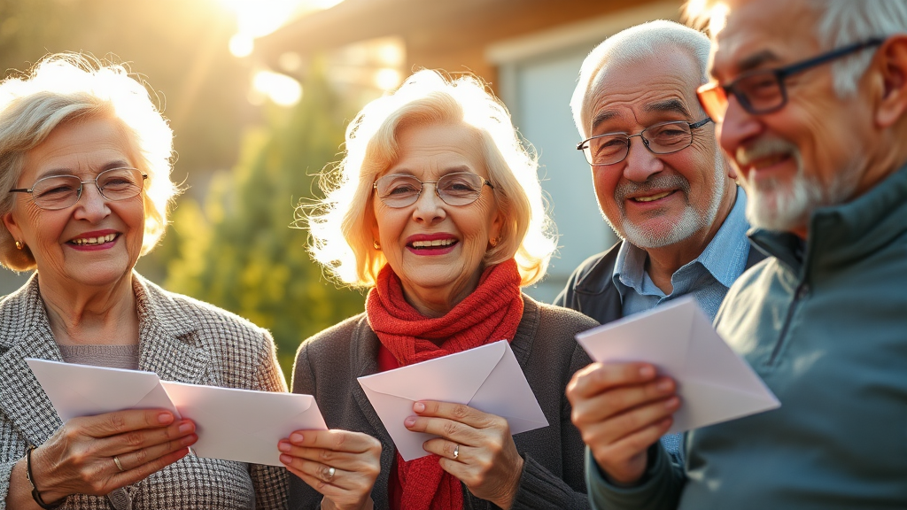 기초연금 수급 자격 및 지급액 기준 알아보기 (realistic 스타일)