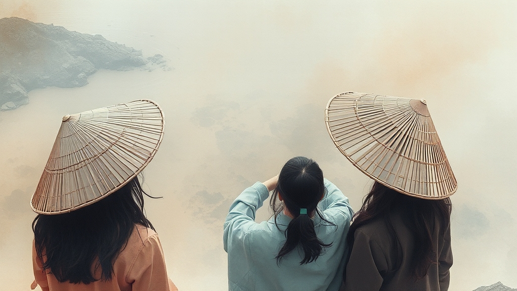 드라마 ‘탁류’ 등장인물 및 관계 (watercolor 스타일)