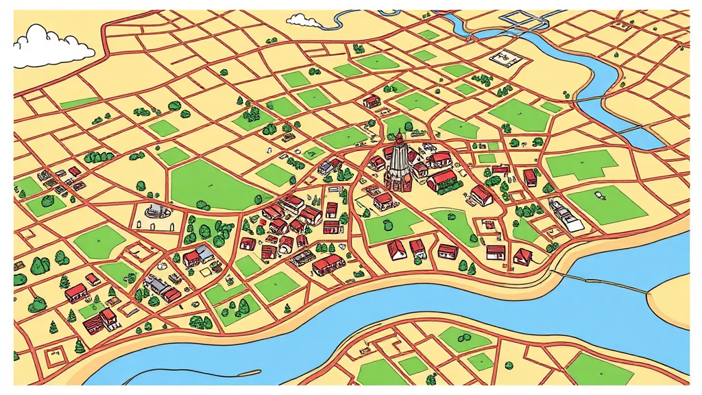 지적도, 어떻게 읽고 활용해야 할까요? (cartoon 스타일)