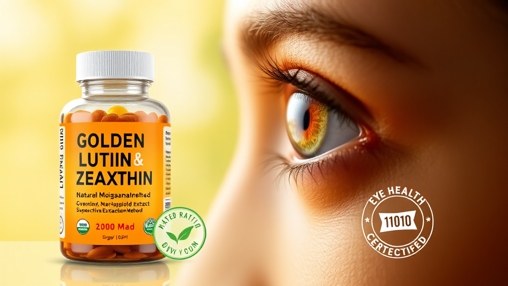 루테인 지아잔틴 5:1 비율 확인법