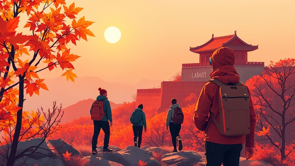 단풍 절정 시기 예측 및 방문 팁 (illustration 스타일)