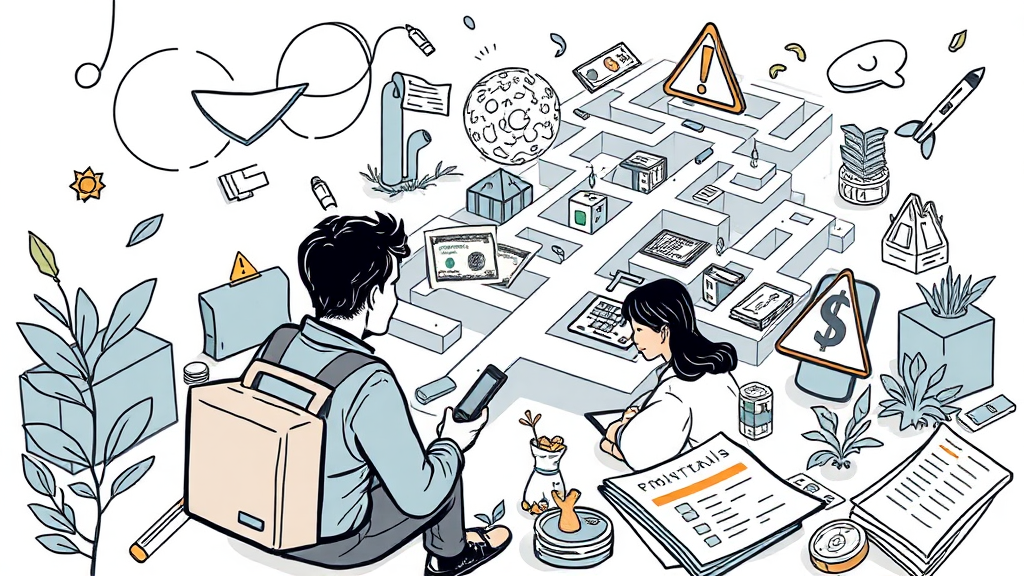 해외송금 시 유의사항 및 세금 신고 (illustration 스타일)