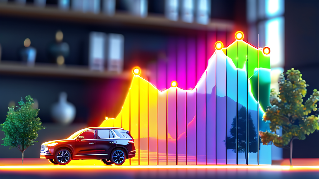 코스피: 대한민국 대표 주식 시장의 모든 것 (realistic 스타일)