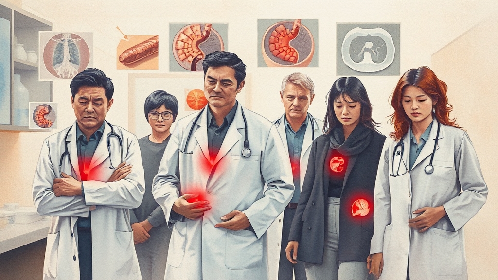 진단 과정, 왜 어려울까요? (watercolor 스타일)