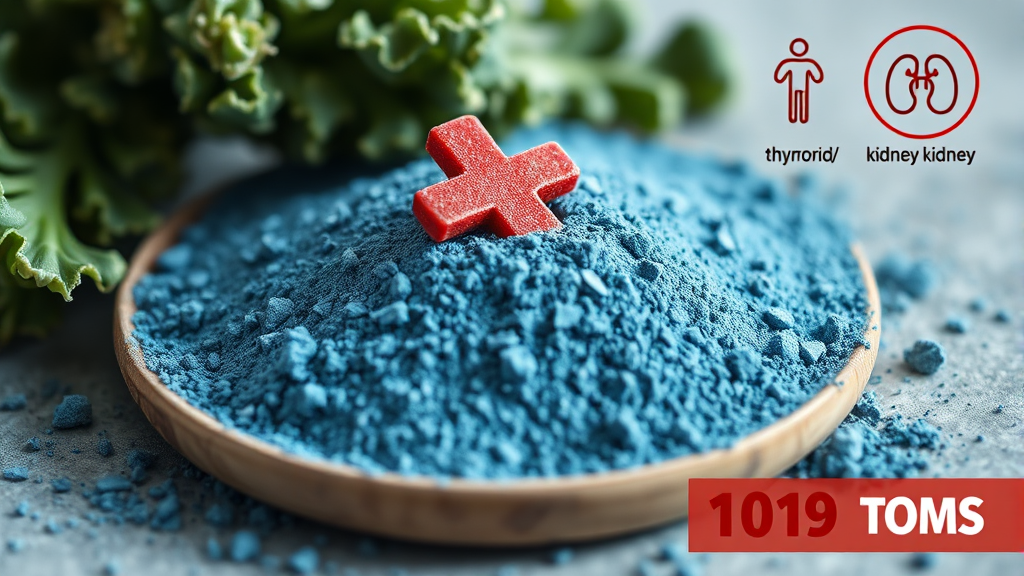 컬리케일 분말, 주의사항 및 부작용 (realistic 스타일)