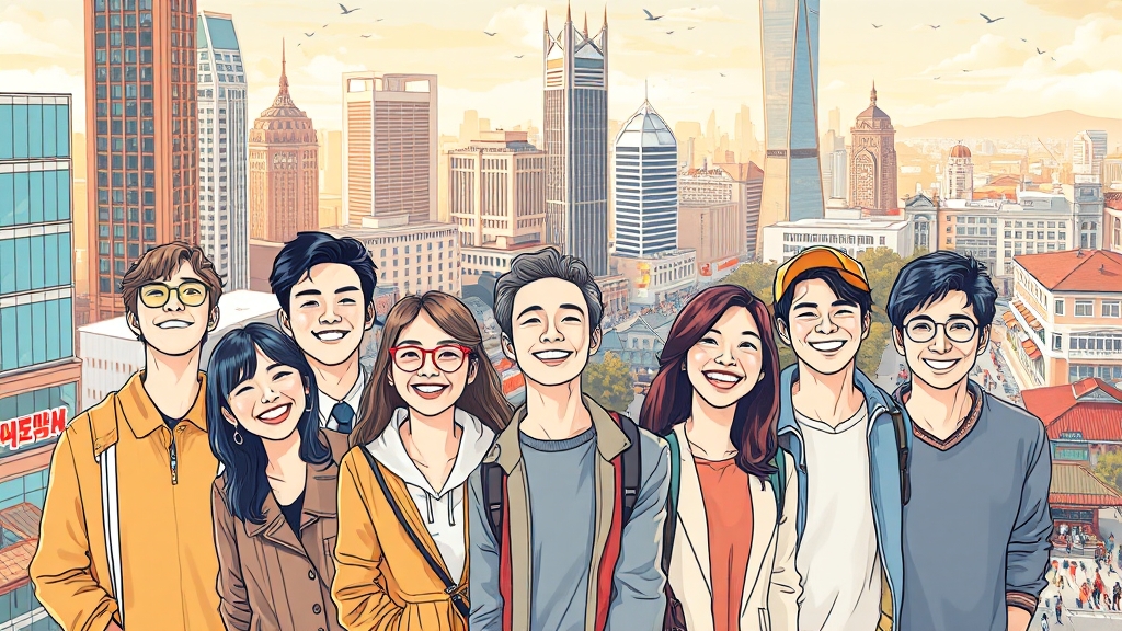 정책 효과 분석 및 기대 효과 (illustration 스타일)