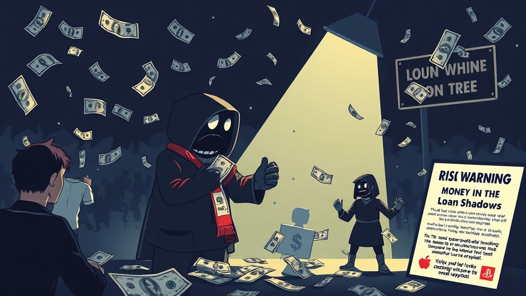 불법사금융 정의 및 피해 유형 (illustration 스타일)