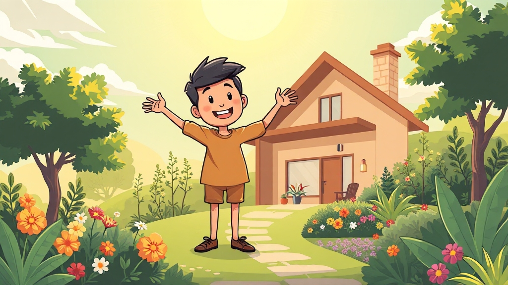 예방을 위한 생활 습관 (cartoon 스타일)