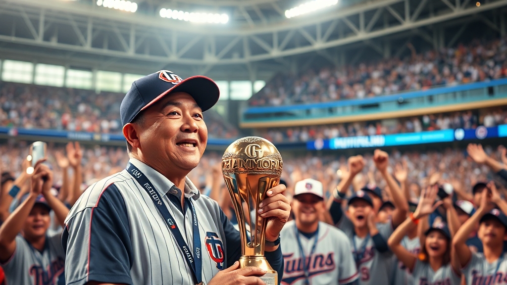 염경엽 감독의 빛나는 리더십 (realistic 스타일)