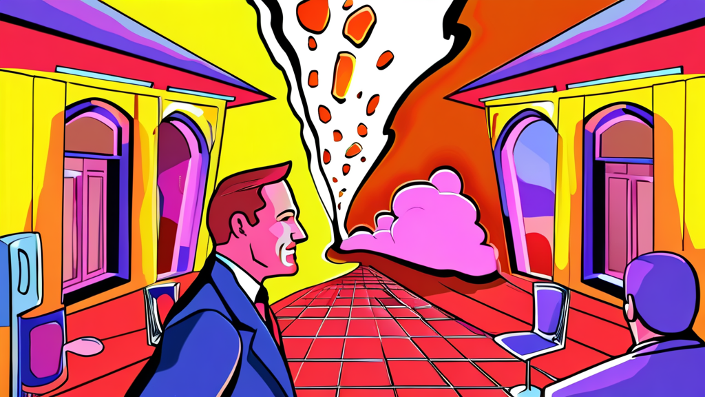 뇌경색의 원인과 위험 요인 (cartoon 스타일)