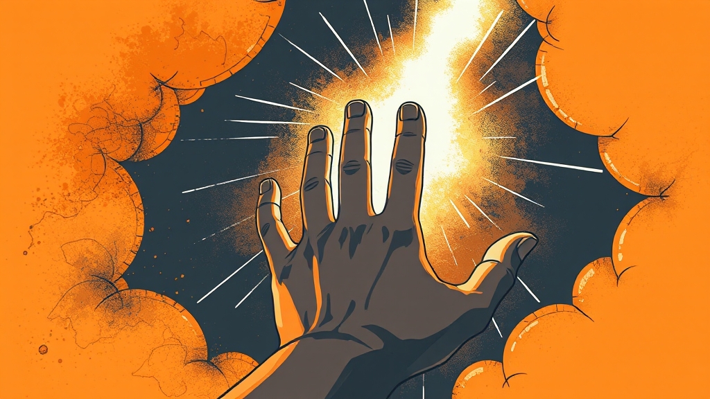 정부의 근절 노력 및 지원 (illustration 스타일)