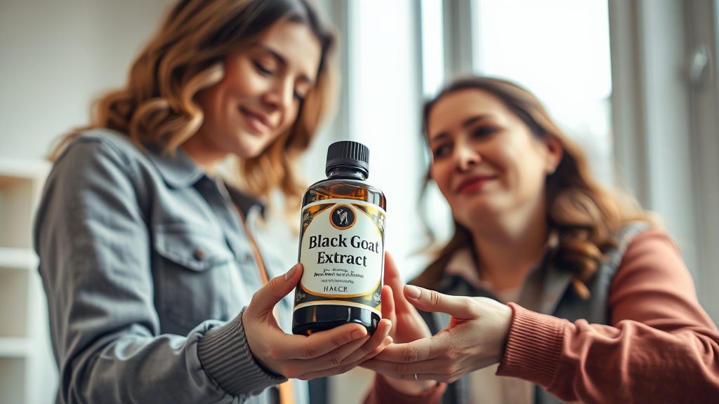 흑염소 진액, 현명한 선택 가이드 (realistic 스타일)