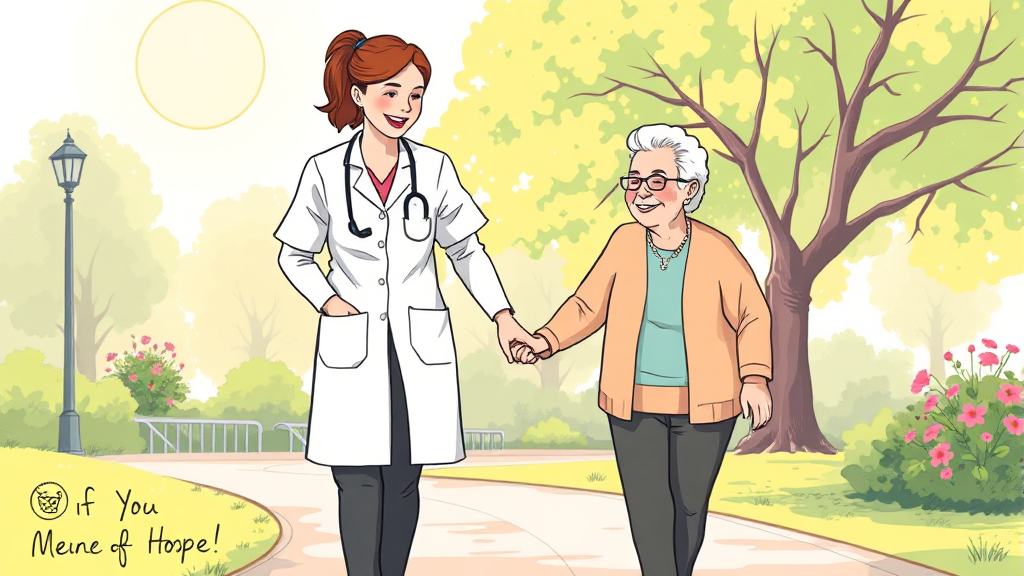 요양보호사 자격증 상세 정보 (illustration 스타일)