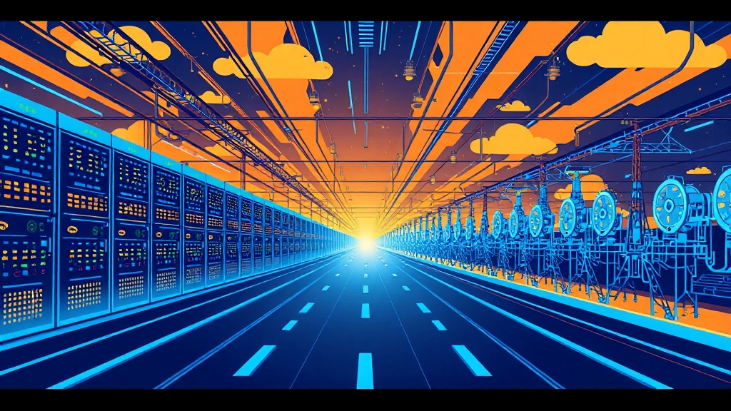 기업 개요 및 사업 분석 (illustration 스타일)