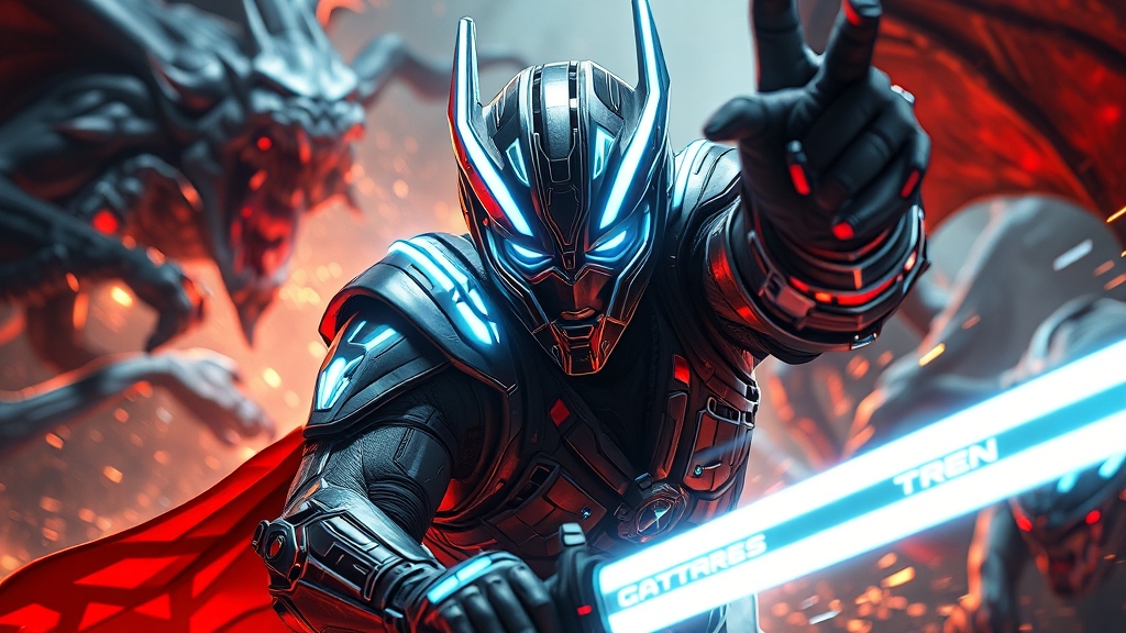 트론아레스 필살기 분석 (realistic 스타일)