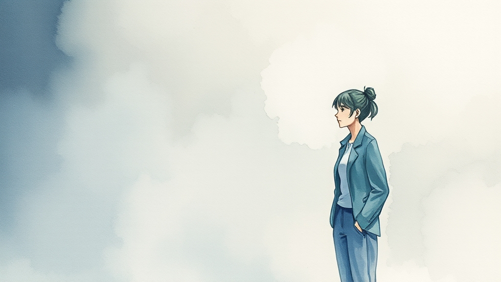 실업급여 수급 시 꼭 알아둘 것 (watercolor 스타일)