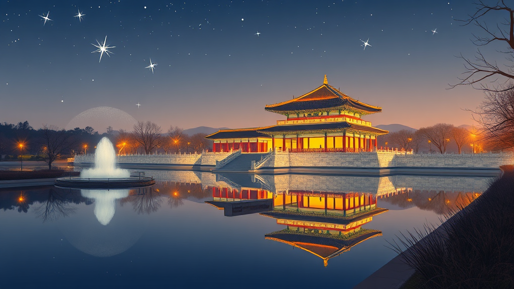 인생샷 남기기: 추천 코스 및 포토 스팟 (illustration 스타일)