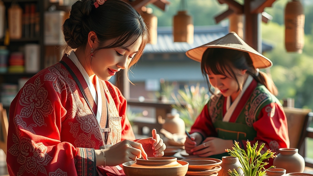 문화체험 및 강좌 활용 (realistic 스타일)