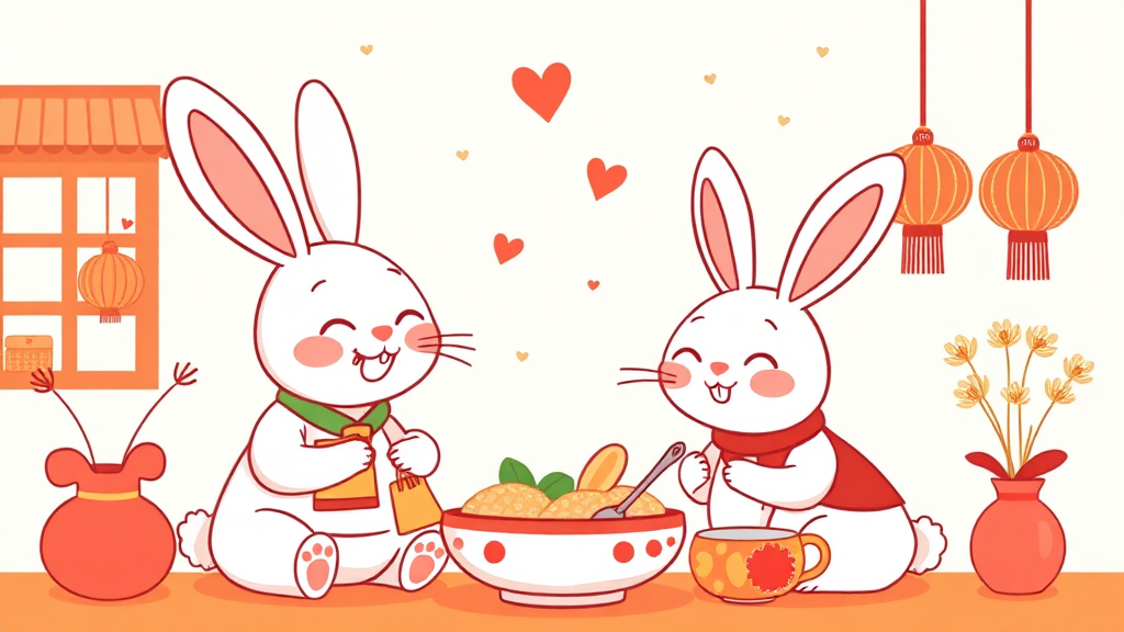 상황별 새해 인사말 모음 (cartoon 스타일)