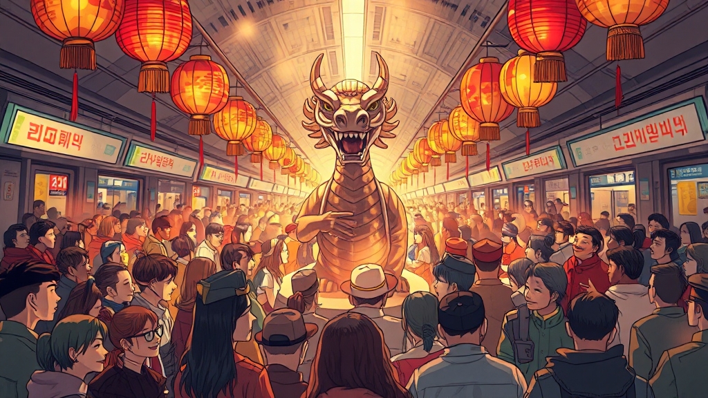 축제 장소별 교통 정보 (illustration 스타일)