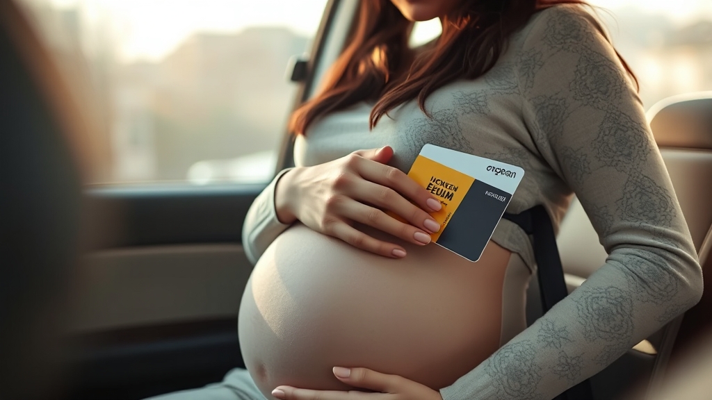 인천시 임산부 교통비 지원 개요 (realistic 스타일)
