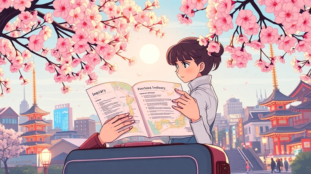 여행 일정 계획: 3개월 전부터 당일까지 (cartoon 스타일)