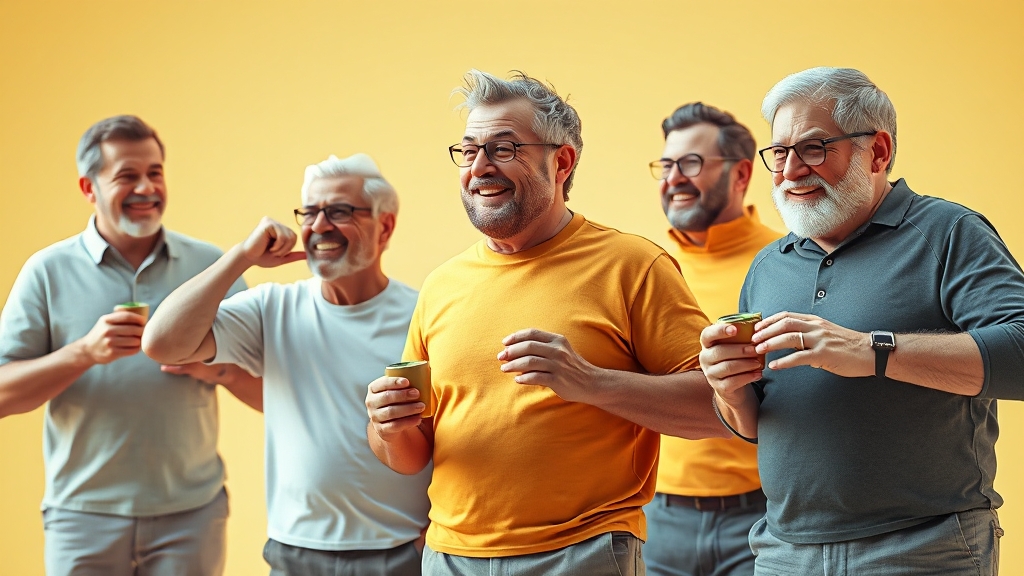 생활 습관 개선 방법 (realistic 스타일)