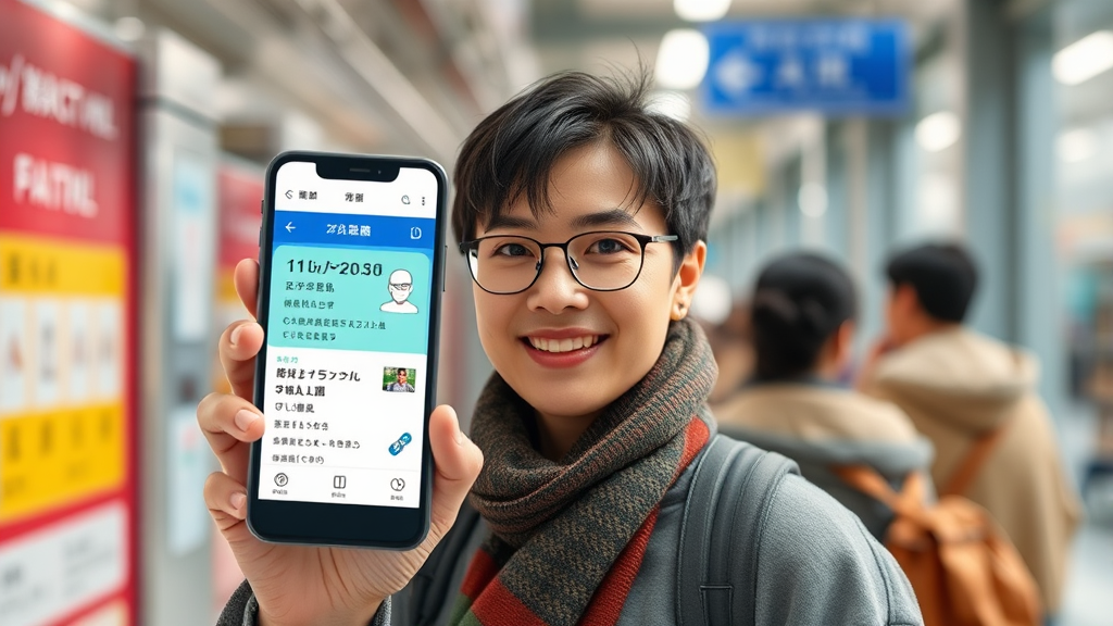 유니패스 재발급 방법 (realistic 스타일)