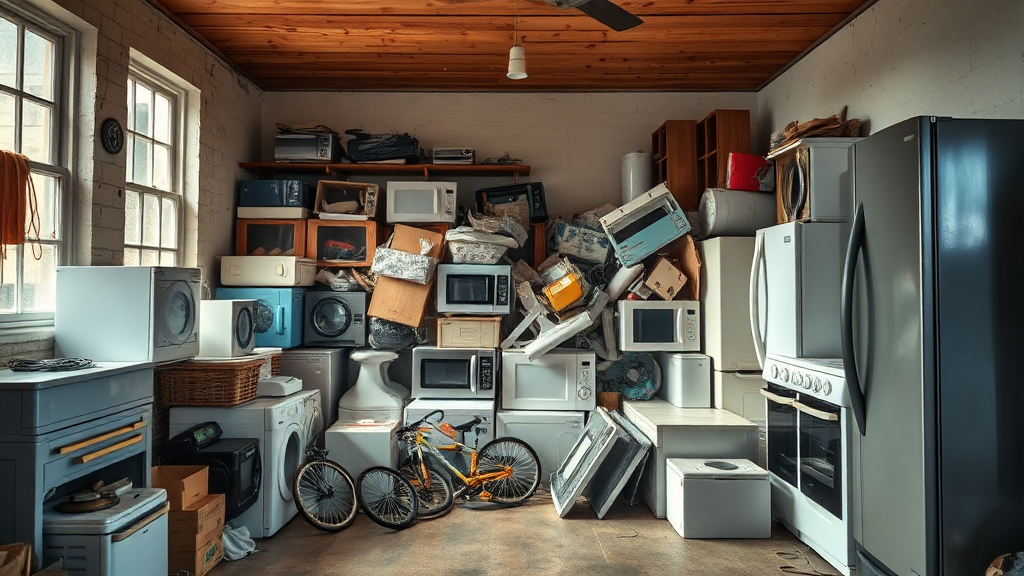 폐가전 무료 수거 완벽 가이드: 신청부터 환경 보호까지 4 어떤 폐전기전자제품을 무료로 수거하나요? (realistic 스타일)