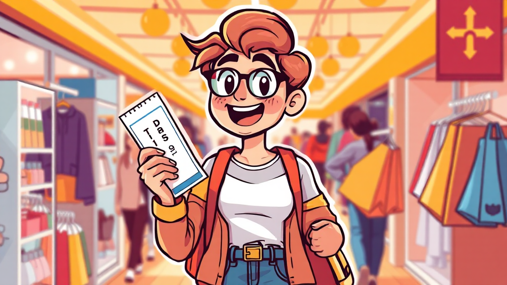 수험생 할인 시 유의사항 (cartoon 스타일)