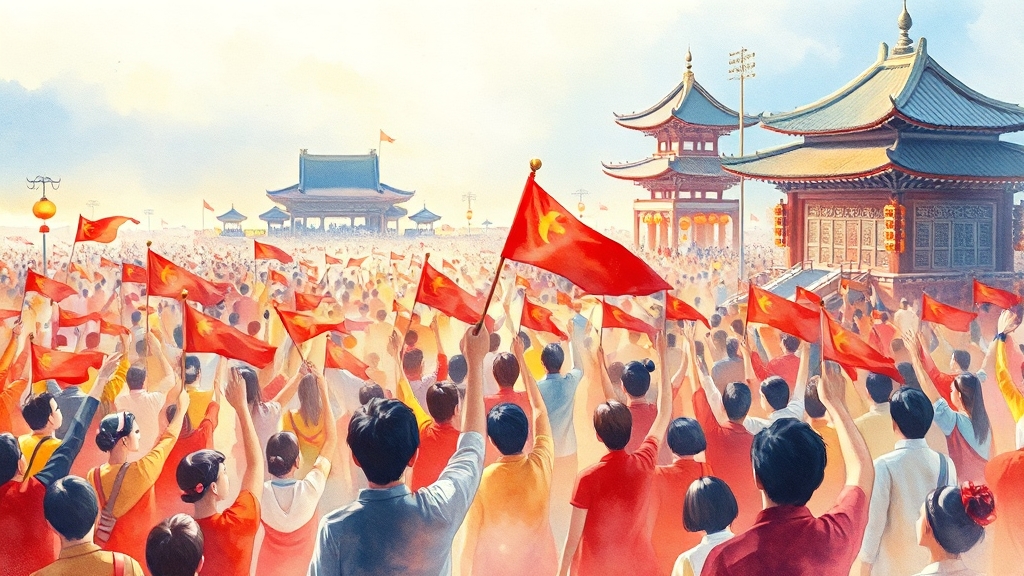광복 80주년의 의미와 역사적 배경 (watercolor 스타일)