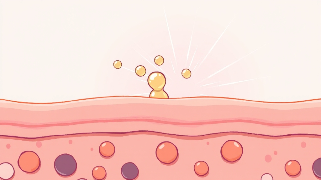 피부 장벽 강화 보습 (cartoon 스타일)