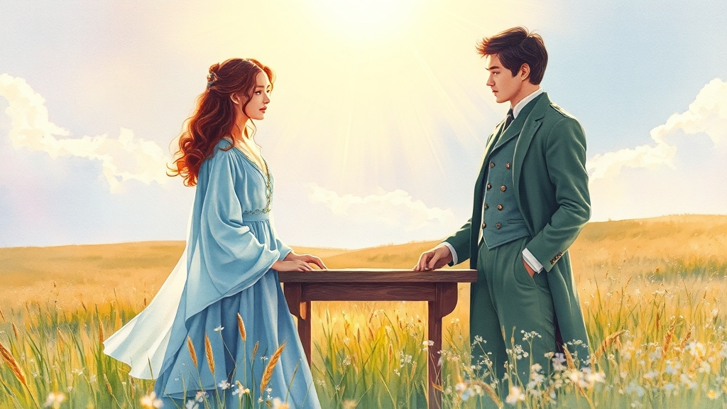 에겐남/테토남 연애 스타일 (watercolor 스타일)