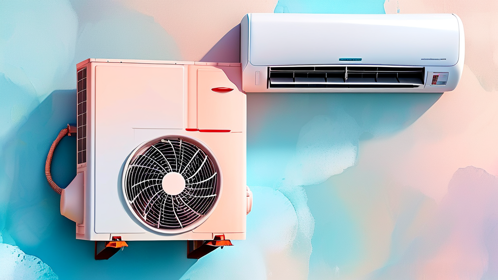 에어컨 사전점검, 무엇을 확인해야 할까? (watercolor 스타일)