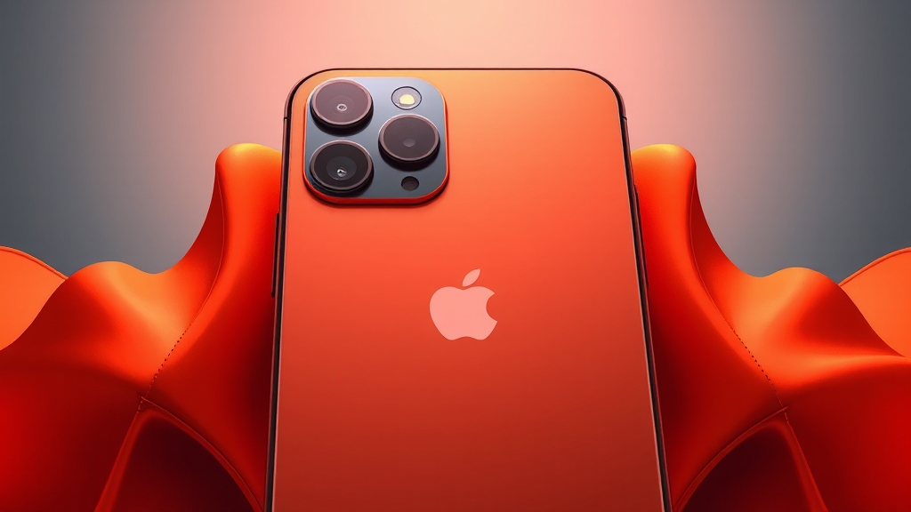 아이폰17, 디자인은 어떻게 바뀔까? (illustration 스타일)