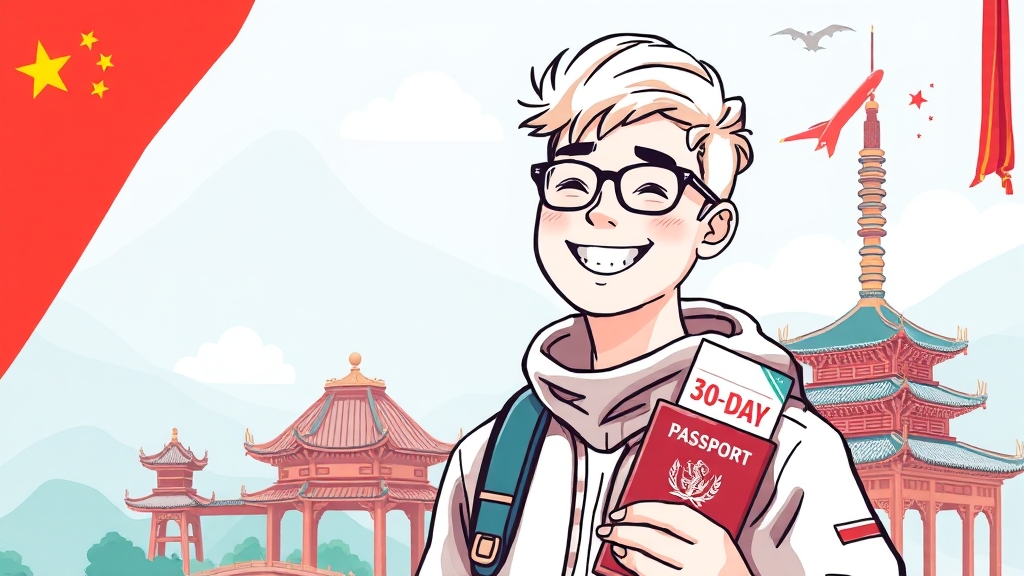 무비자 연장 FAQ (illustration 스타일)