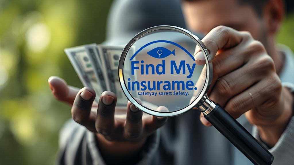 미청구 보험금 사기 주의 (realistic 스타일)