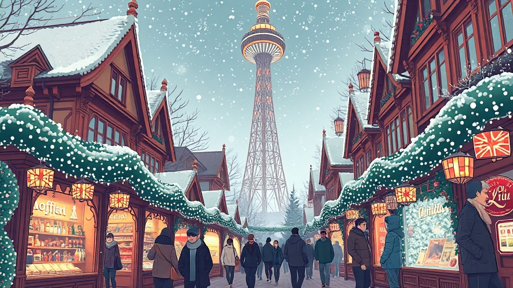 마켓 일정 및 장소 상세 안내 (illustration 스타일)