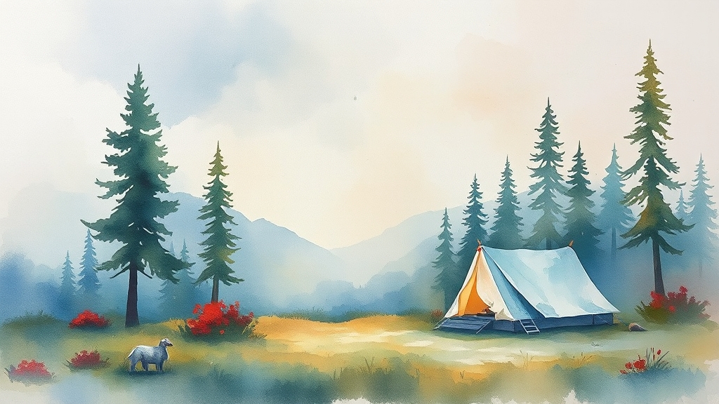 생수통, 버리지 말고 재사용! (watercolor 스타일)