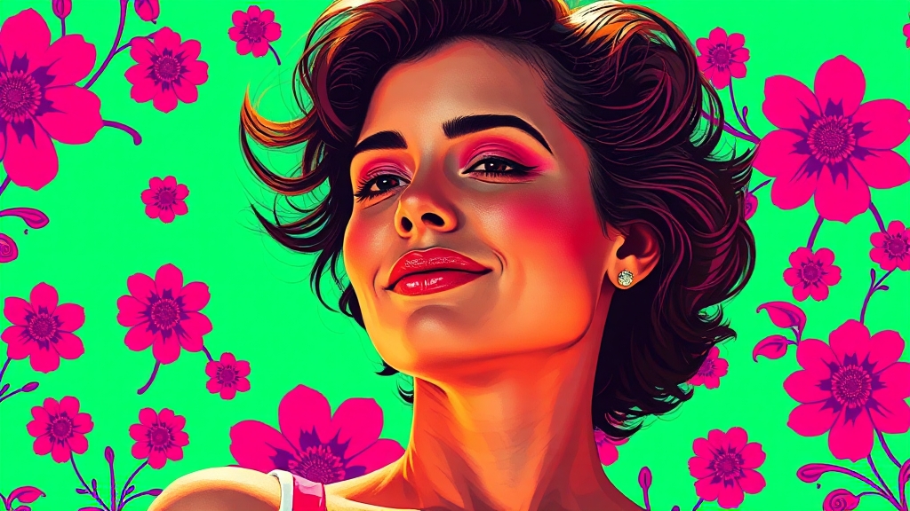 충분한 수면의 중요성 (popart 스타일)